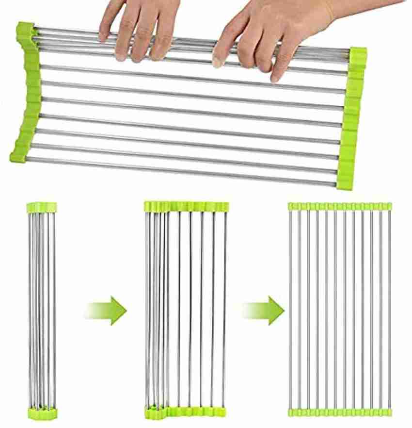 Buy Kruvad Dish Drying Rack,Over The Sink Multipurpose Roll-Up