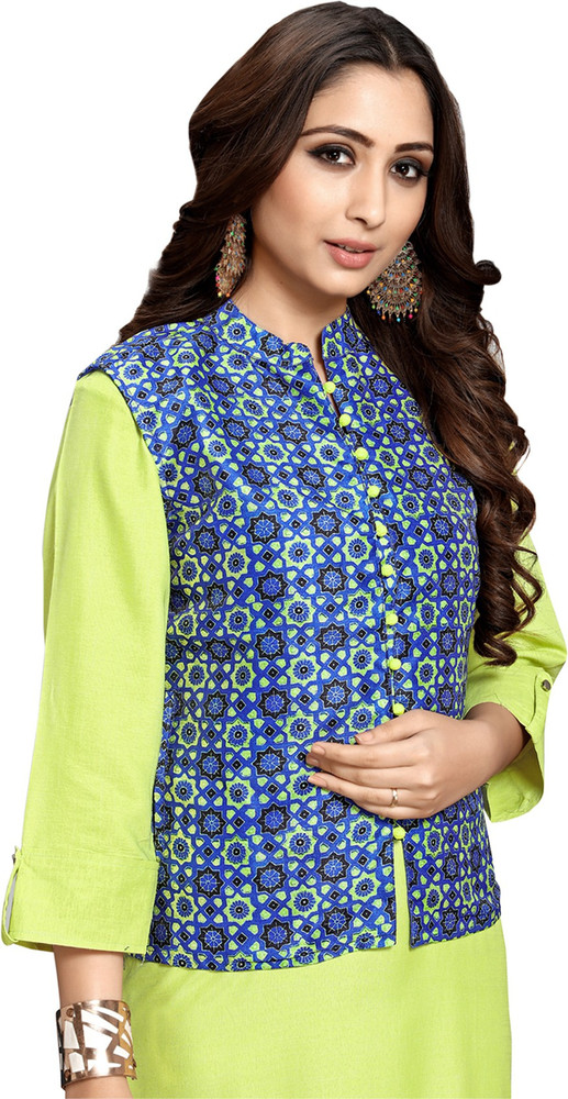 Churidar top with coat clearance