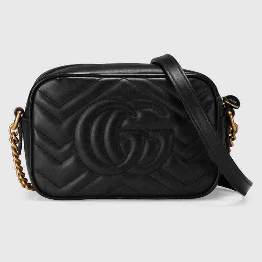 Buy GUCCI Women Black Sling Bag Black Online Best Price in India Flipkart