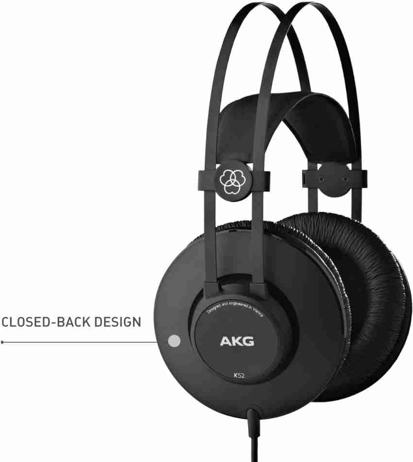 AKG K92 Wired Closed-Back Headphones - Black/Gold for sale online