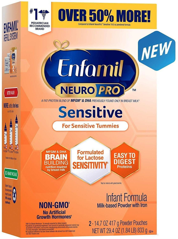Enfamil for lactose sales sensitivity
