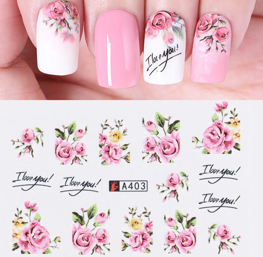 Nail art stickers deals