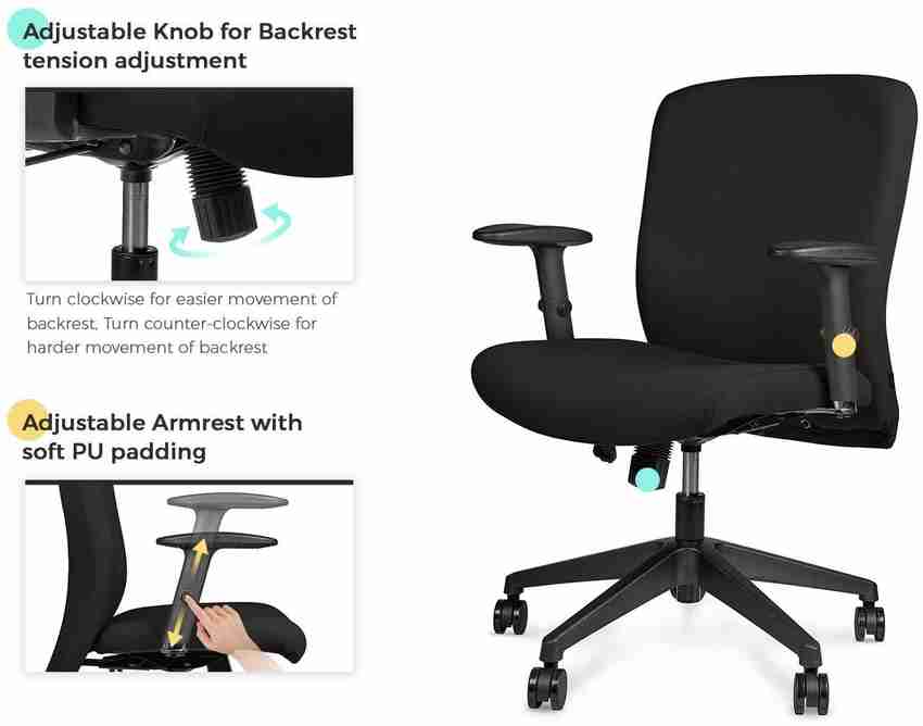 Wipro Fabric Office Executive Chair Price in India Buy Wipro