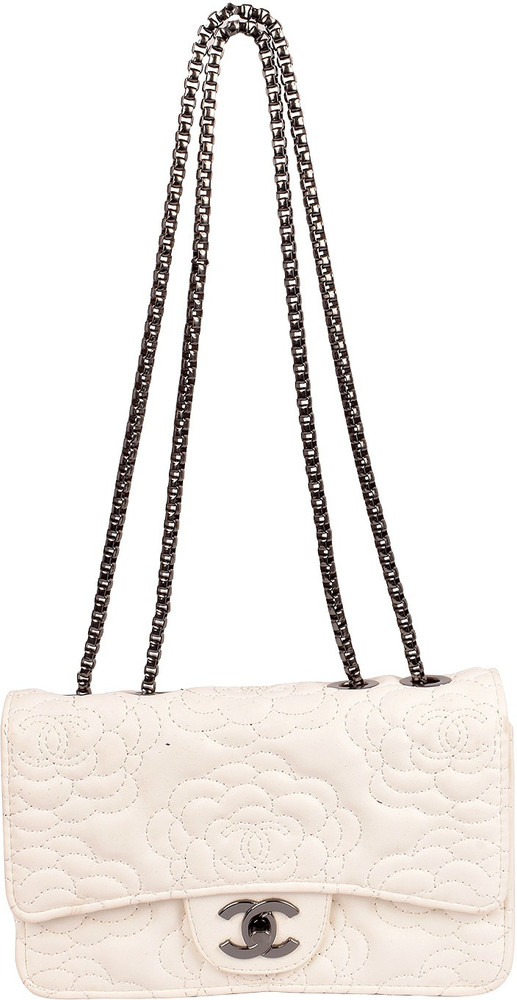 Chanel white crossbody bag sale