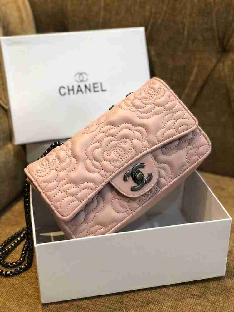 Chanel sling bag pink clearance