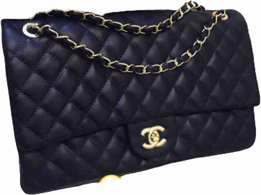 Chanel double top sling bag