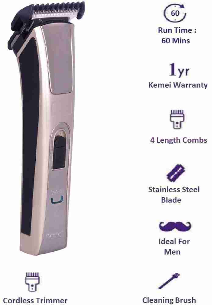 Kemei KM-5017 Professional Hair Clipper & Trimmer Machine For Men –  HydeShopz