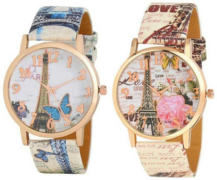 Lama Eiffel Tower COMBO PARIS Analog Watch For Girls Buy Lama