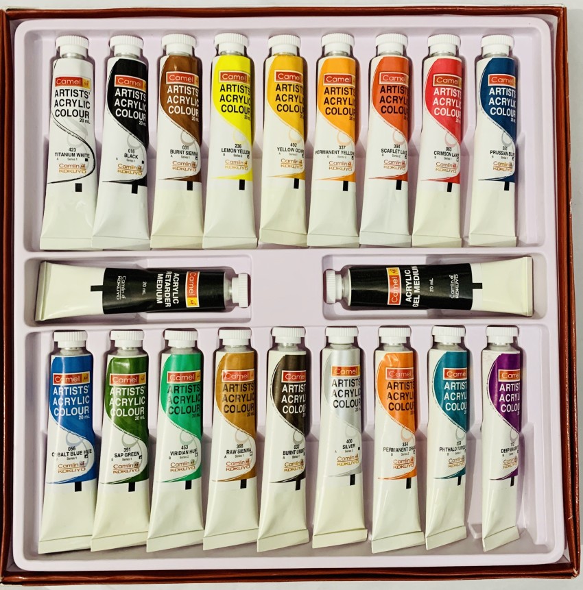 Levin Acrylic Paint Set 48 Colors 36ml, Suitable