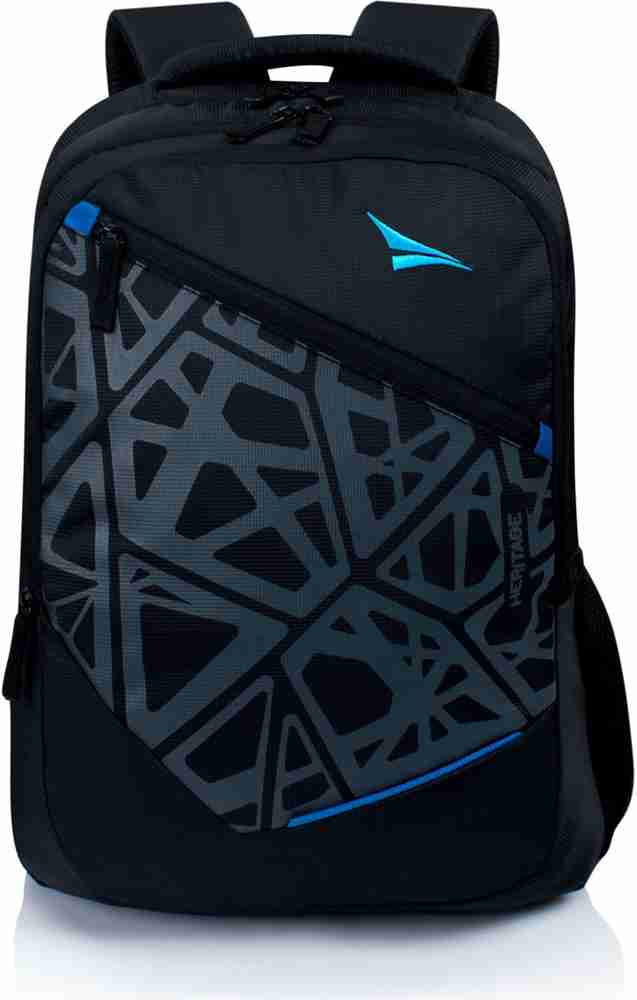 Lunar s Heritage 3 Compartment Casual Travel Bagpack College School Bag 37 L Backpack