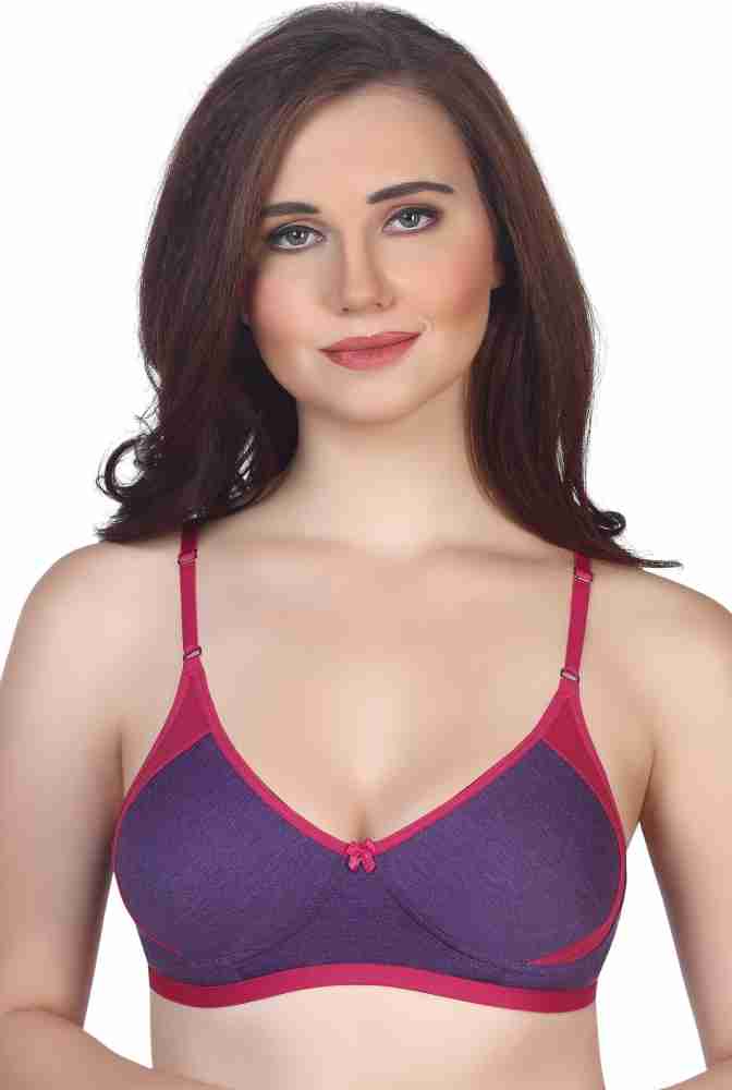 Women's Non Padded Bra FOr Daily Use (Purple) in Warangal at best price by  RIGHT CLICK - Justdial