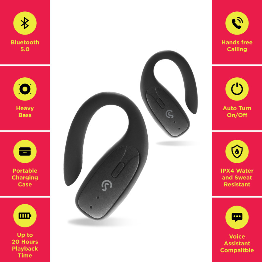 Soundlogic headphones wireless charging outlet