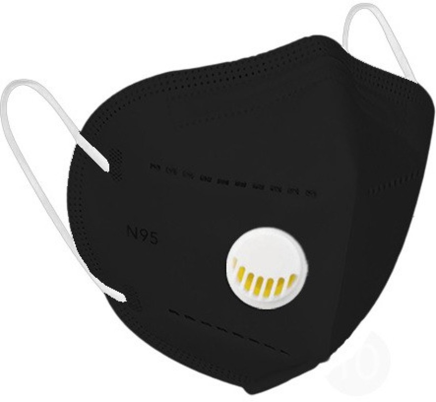 Flipkart SmartBuy Health+ N95 Mask SB_N95_respi_Black_1pc Reusable Price in  India - Buy Flipkart SmartBuy Health+ N95 Mask SB_N95_respi_Black_1pc  Reusable online at