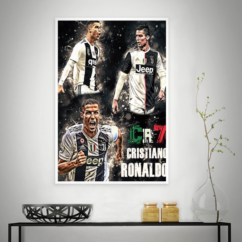 Ronaldo Manchester Jersey Framed Poster for Room & Office(10x13