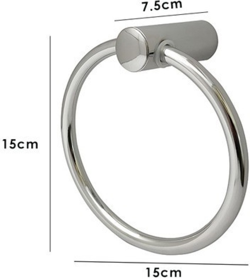 Sleek Towel ring - Esteem Round Towel Holder Price in India - Buy