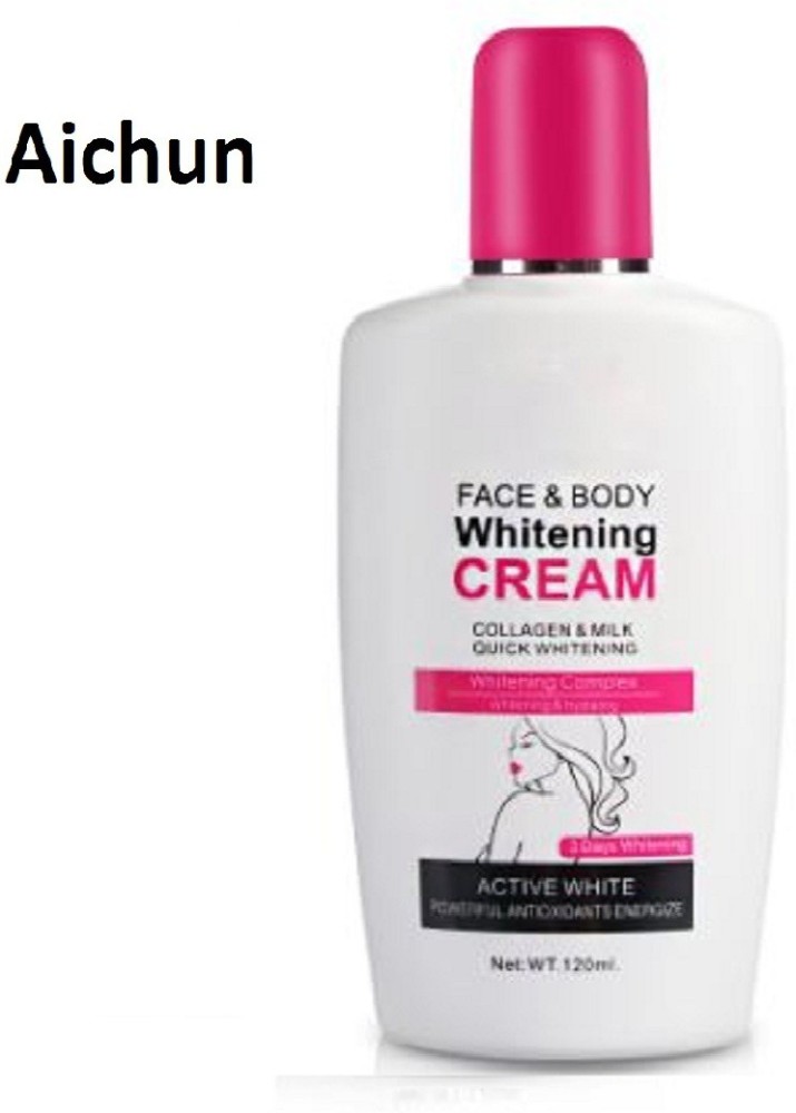 AICHUN 120ml Body Cream for Dark Bleaching Brightening Lotion Whitening - Price in India, Buy 120ml Body Cream for Dark Skin Bleaching Body Lotion Whitening Online In India,