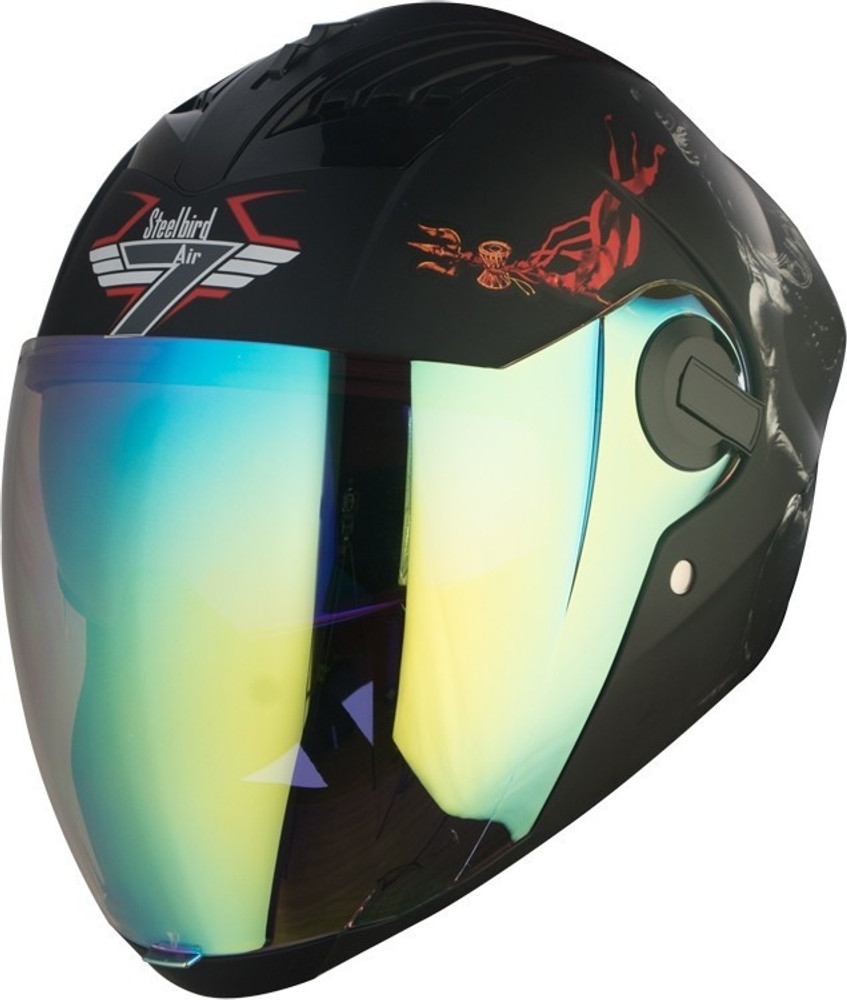 Steelbird double visor helmet deals
