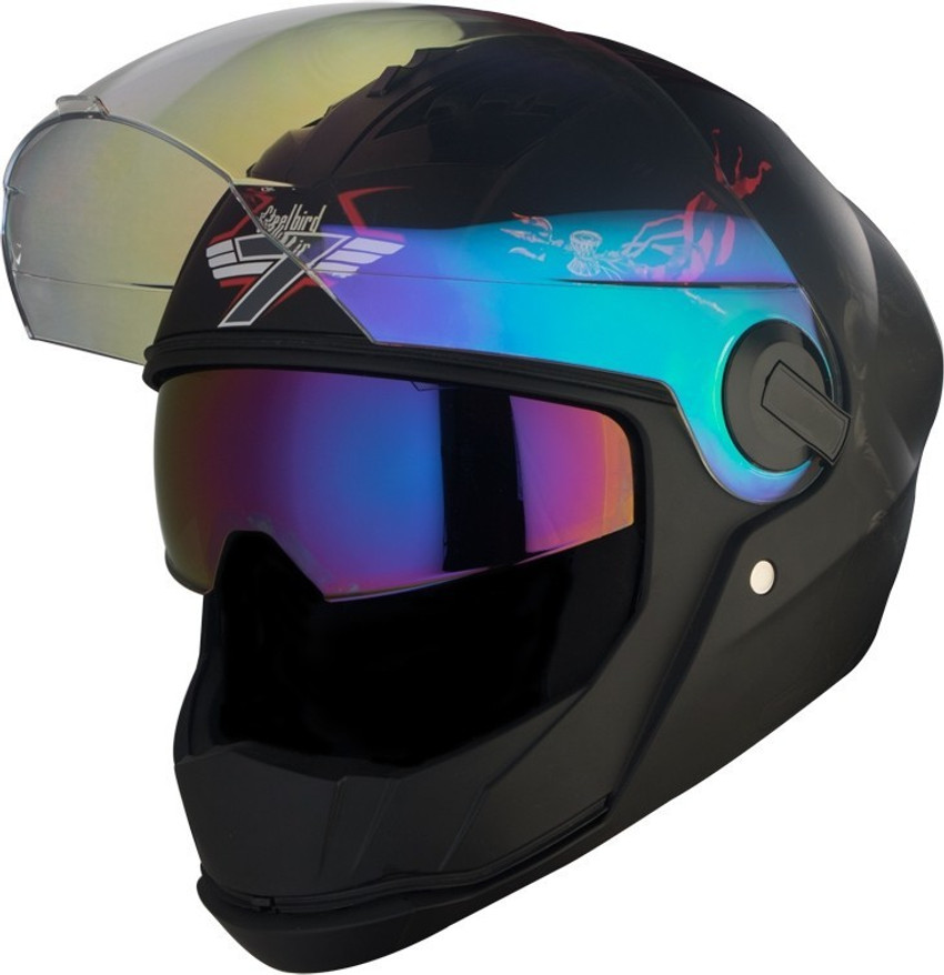 Steelbird sba 2 double visor store night vision