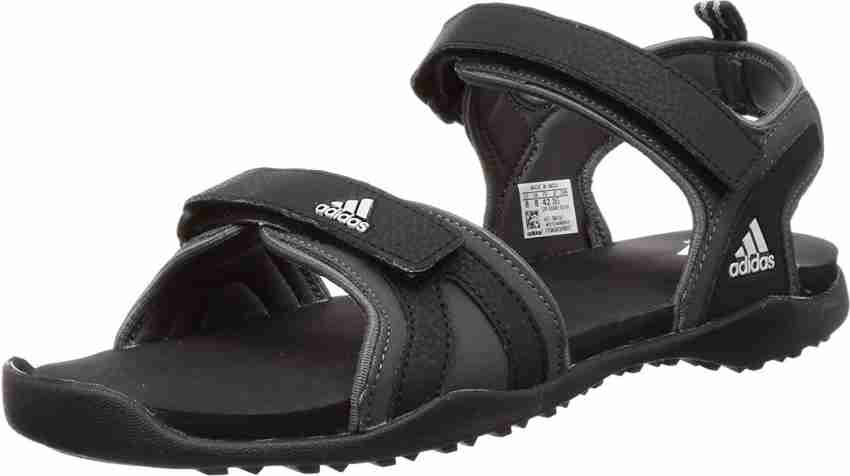 Adidas sandals all online black