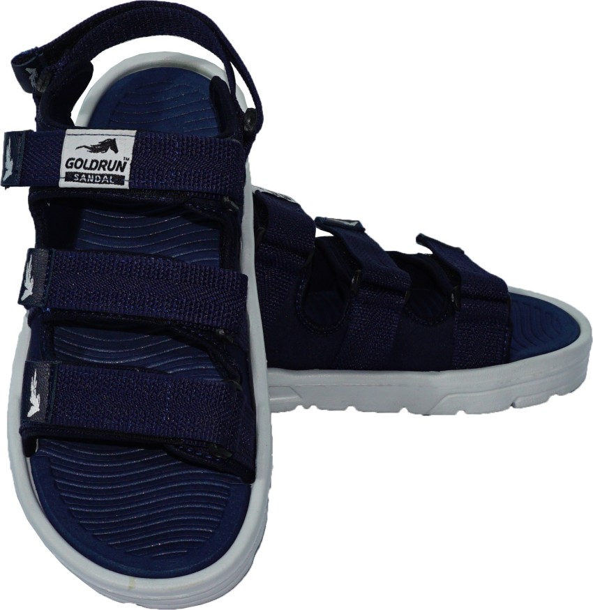 Goldrun Men Blue Sandals Buy Goldrun Men Blue Sandals Online at