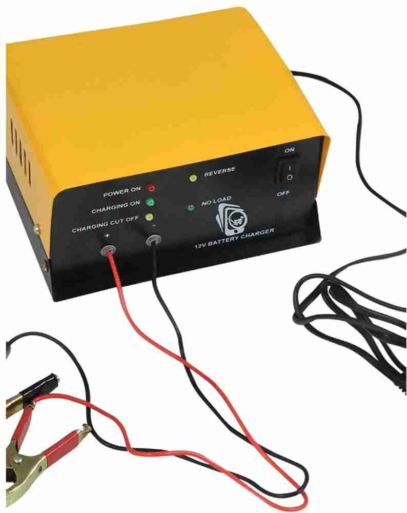 PJP 12v 7 AMP Battery Charger with 7AH to 220AH Charging