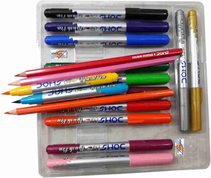 Good Quality 12/20/24 Colors Soft Brush Water Color Pen for