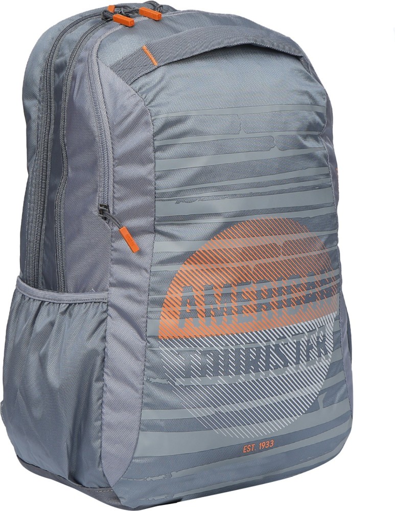 American tourister grey backpack online