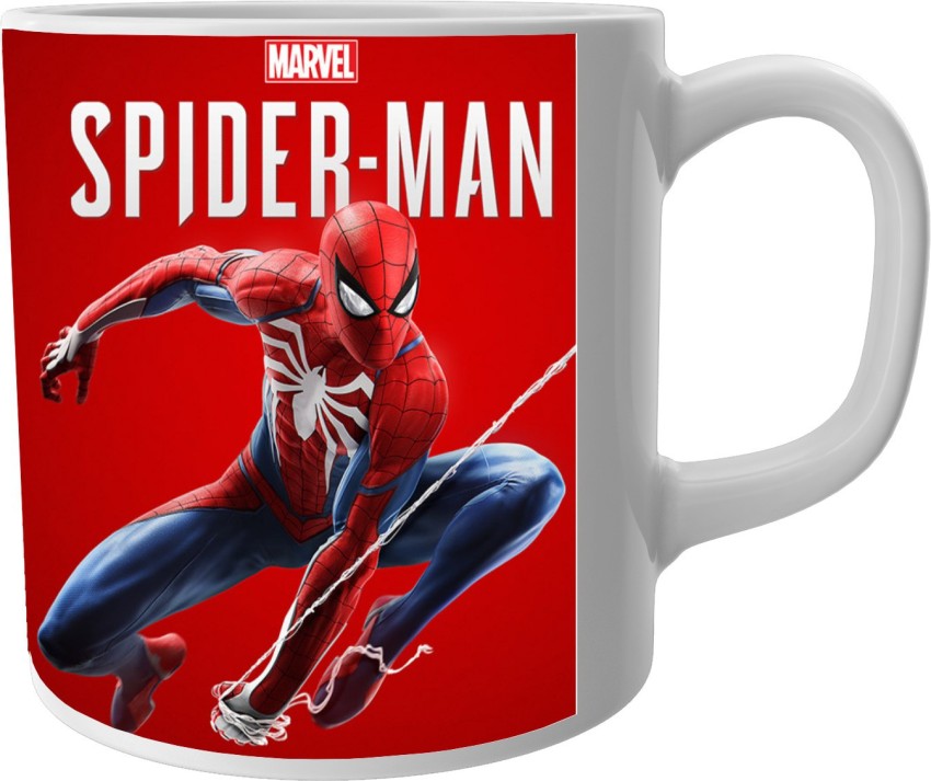 Ceramic Marvel Spider Man Superhero Coffee Mug for Kids - Product Guruji