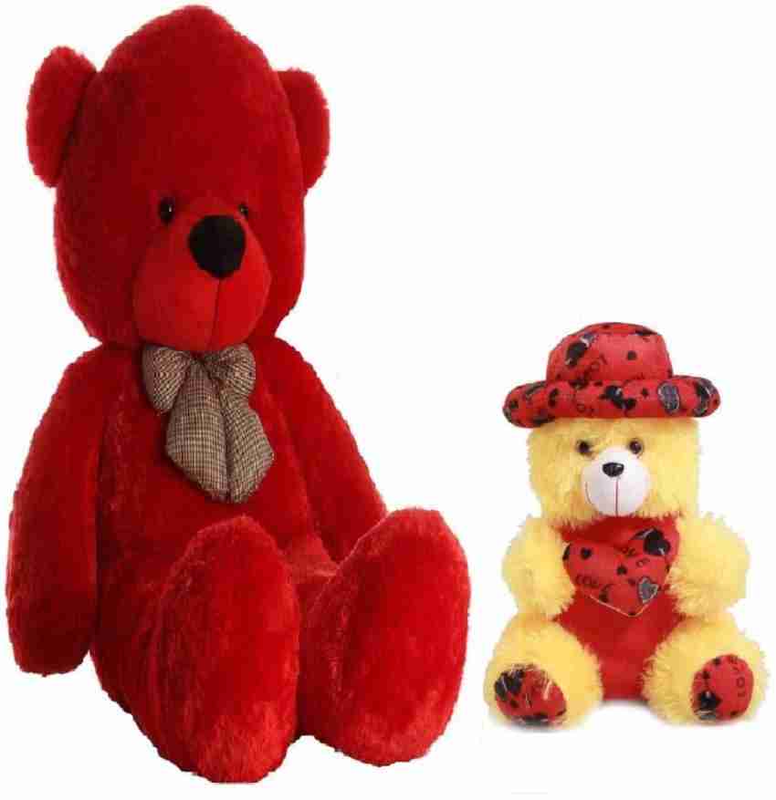 Teddy bear with cap 5 feet new arrivals