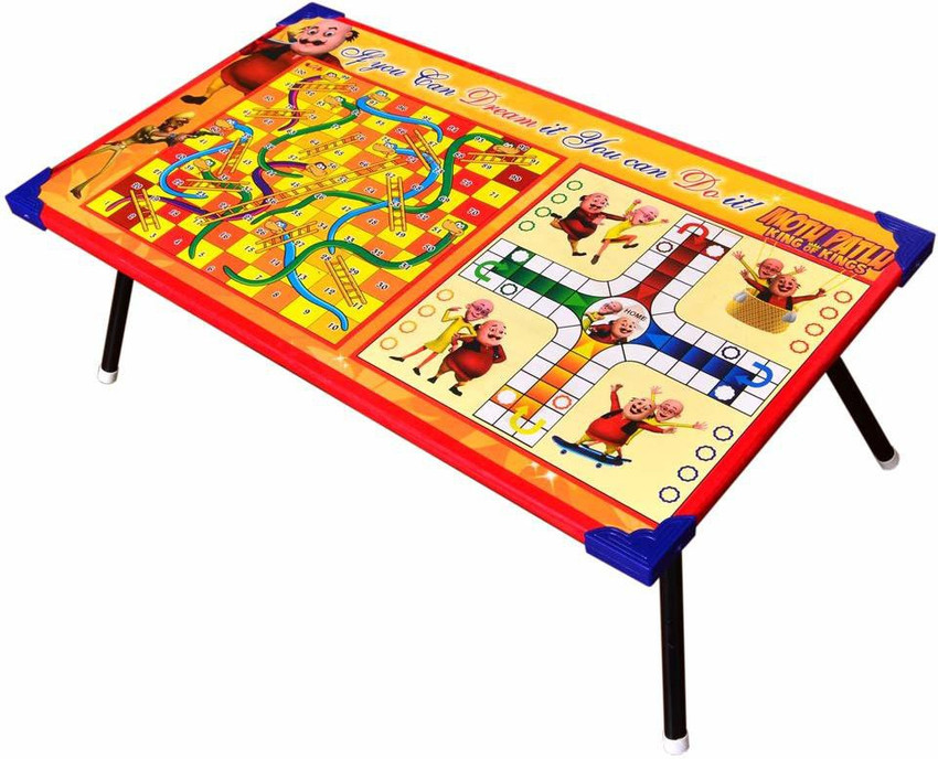 Buy Zhirk Ludo and Snakes & Ladders Big-Premium Multicolour Board