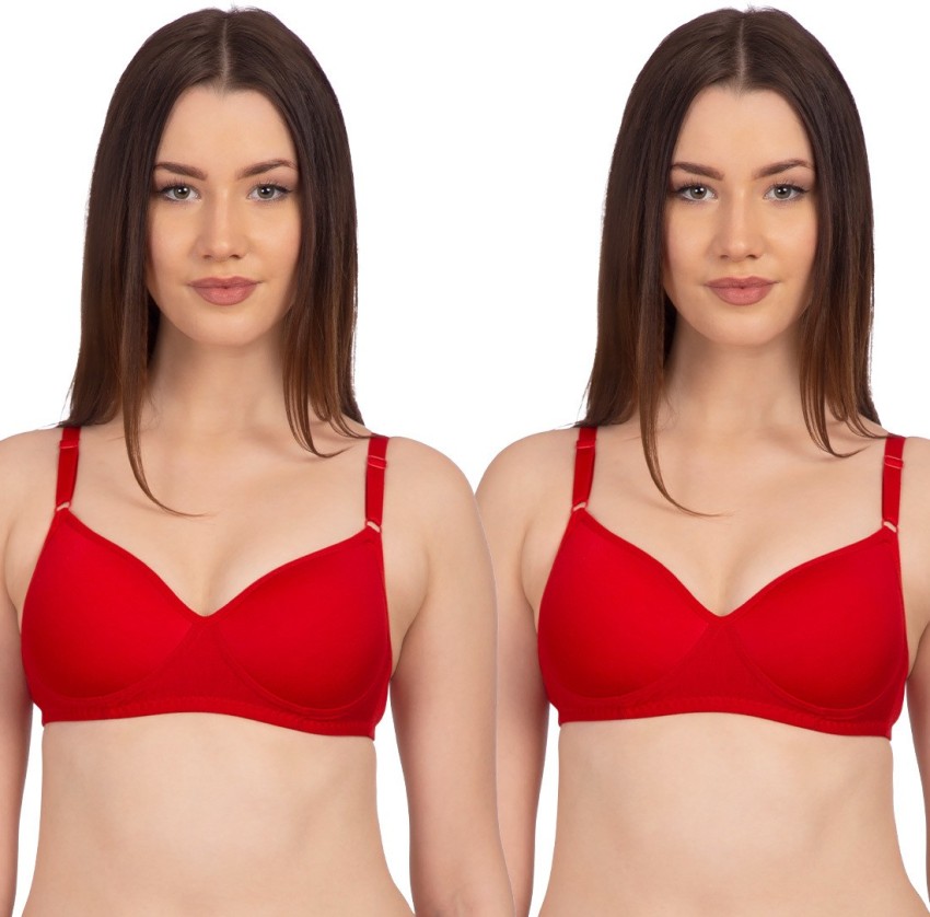 KOMLI Women Full Coverage Lightly Padded Bra - Buy KOMLI Women