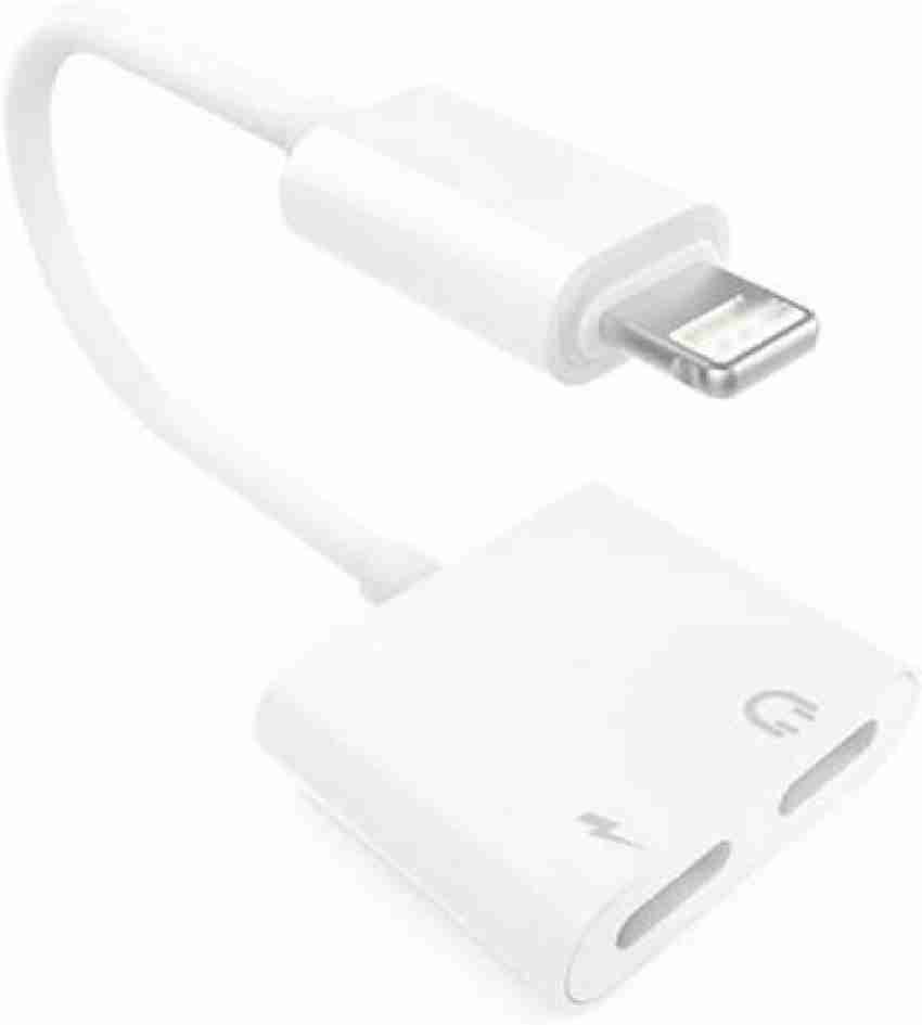 iPhone Lightning to 3.5 mm Headphone Jack Adapter (double)
