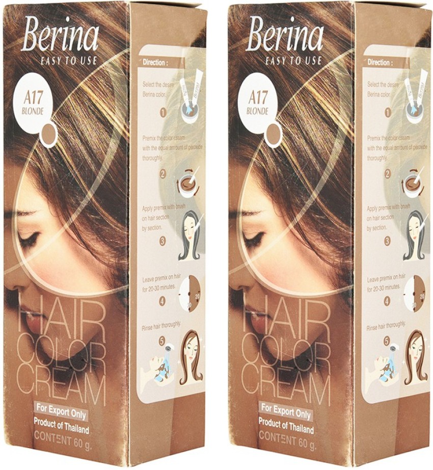 Berina Hair Colour Cream, Beauty & Personal Care, Hair on Carousell
