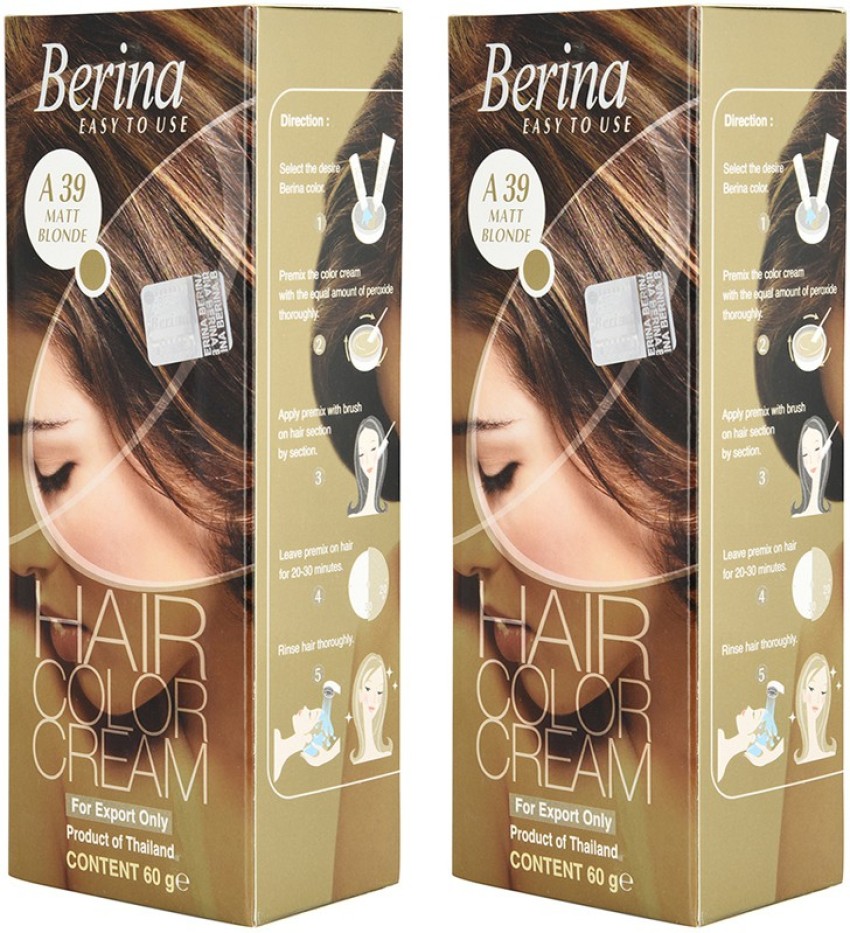 Berina Cosmetic Berina Hair Colors (Mix), Pack Size: 60 Gm, for Parlour