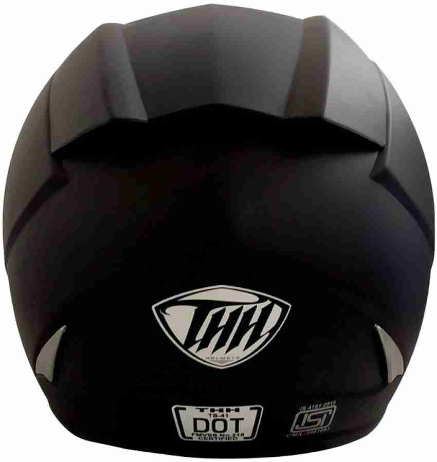 Thh matte hot sale black helmet