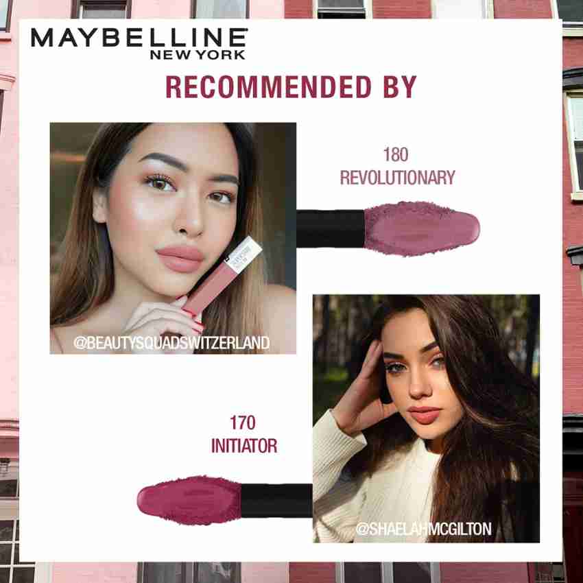 Maybelline Superstay Matte Ink Liquid Lipstick Review - Best Long-Lasting  Liquid Lipstick