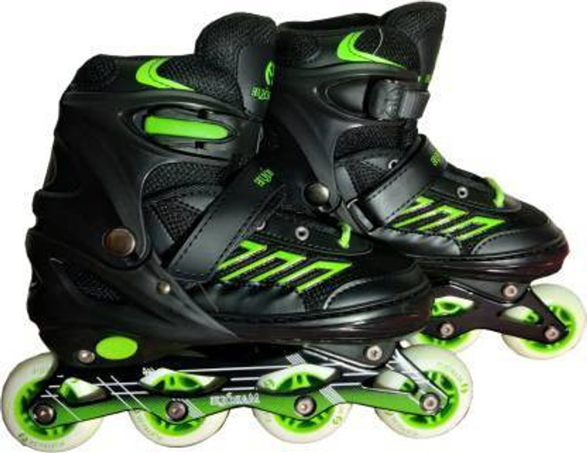 Black and green skate shoes hotsell
