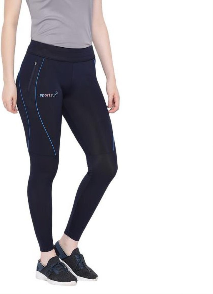 Sport Sun Solid Women Blue Track Pants - Buy Sport Sun Solid Women Blue  Track Pants Online at Best Prices in India