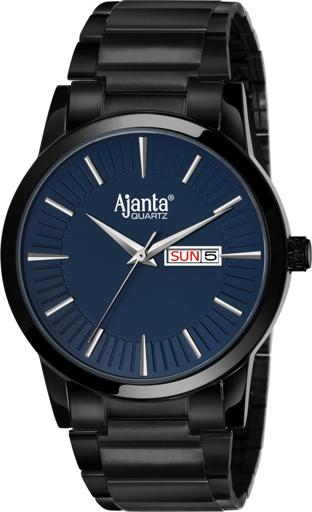 AJANTA QUARTZ AWC502ISG BS B BL Blue Analog Watch For Men Buy AJANTA QUARTZ AWC502ISG BS B BL Blue Analog Watch For Men AWC502ISG BS B BL Online at Best Prices in India Flipkart