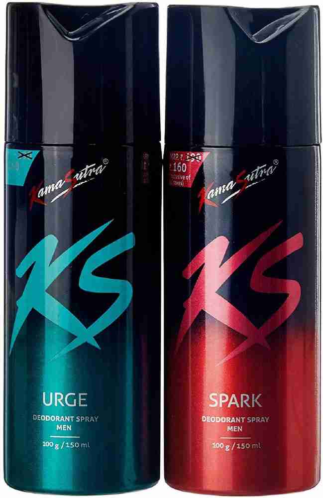 KS URGE SPARKE Perfume Body Spray For Men