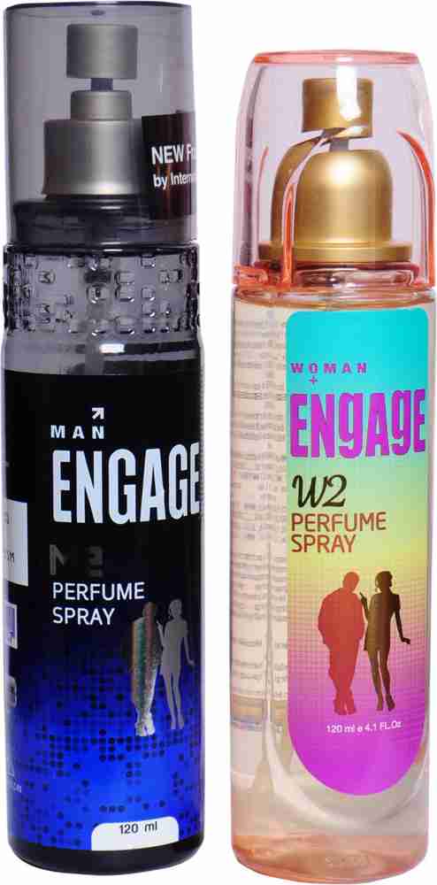Engage M2 W2 Perfume Body Spray For Women Price in India