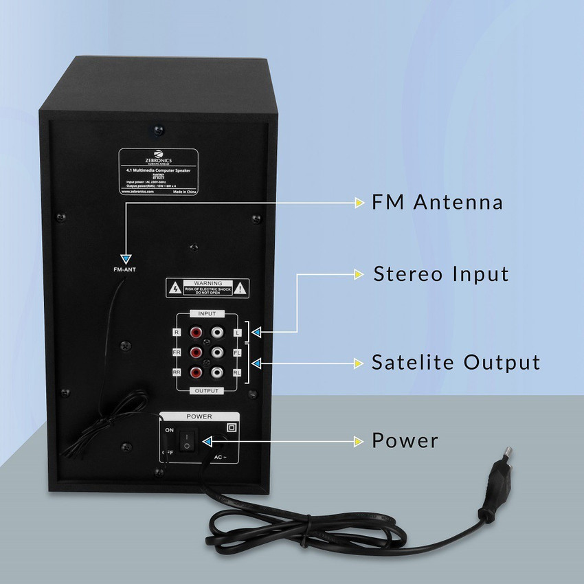 Zebronics fantasy 4.1 hot sale