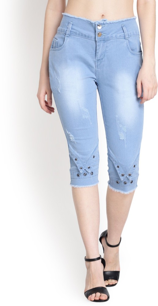 Long capri sale jeans