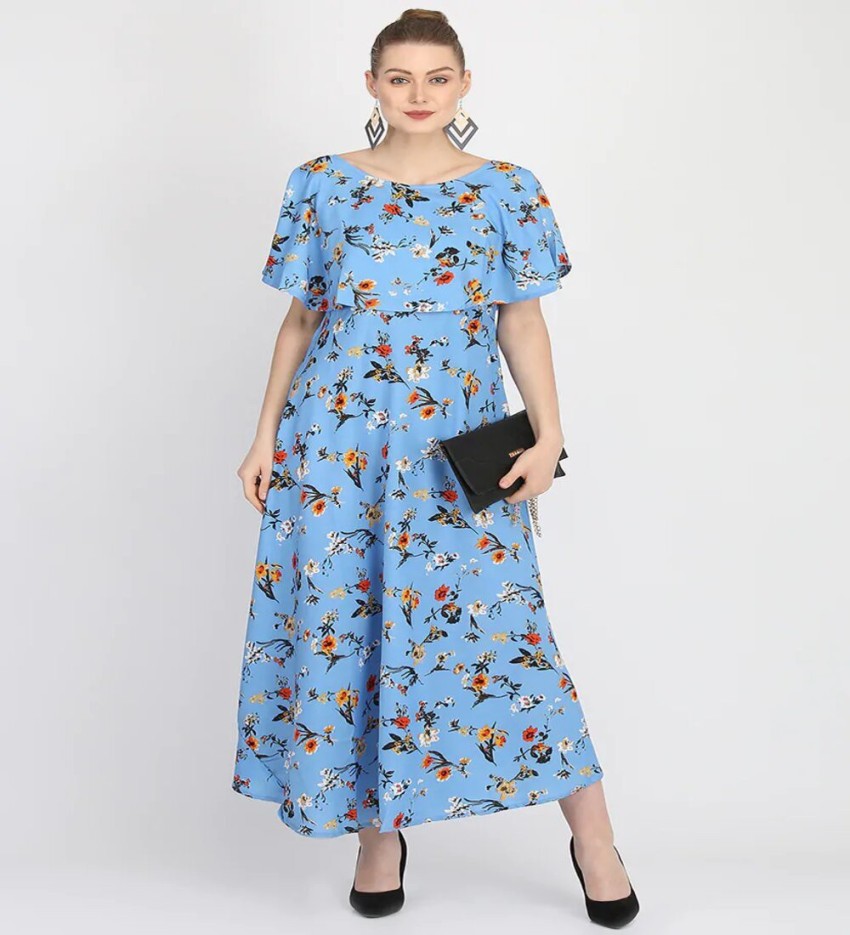 Floral maxi dress outlet flipkart