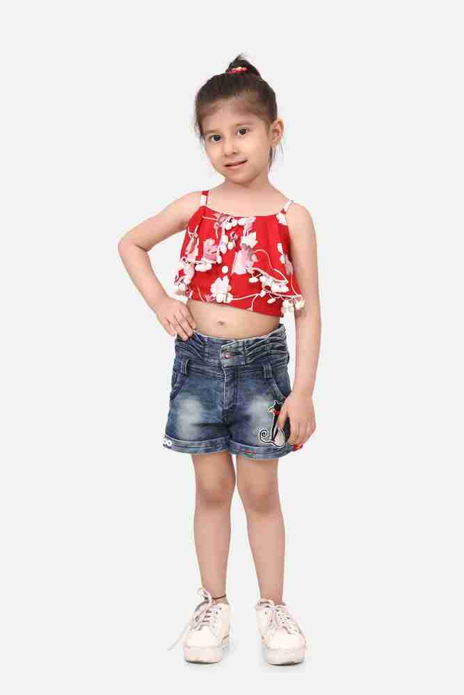 Buy RAVES CUTE CASUAL SUMMER FASHION GIRL CROP TOP Online at Best Prices in  India - JioMart.