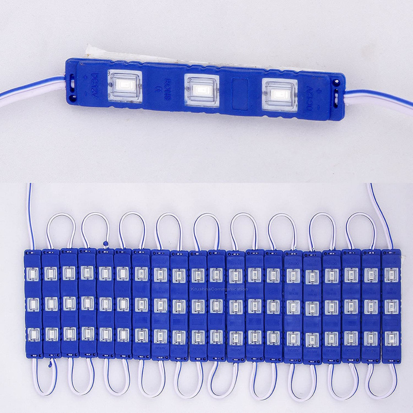 jivith 3 LEDs 0.08 m Blue Steady Strip Rice Lights Price in India