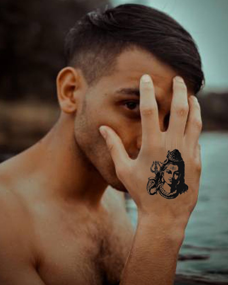 Temporary Tattoowala Mahakal God shiv Tattoo Waterproof Waterproof Tem   Temporarytattoowala