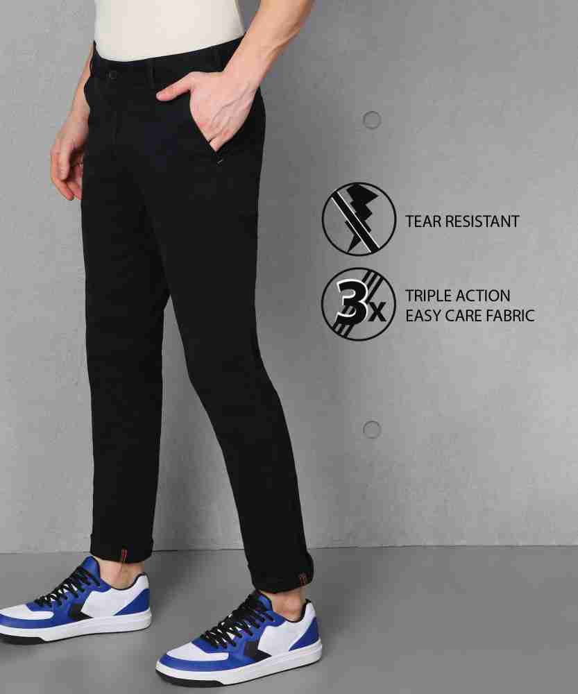 METRONAUT Regular Fit Men Lycra Blend Dark Blue Trousers - Buy METRONAUT  Regular Fit Men Lycra Blend Dark Blue Trousers Online at Best Prices in  India