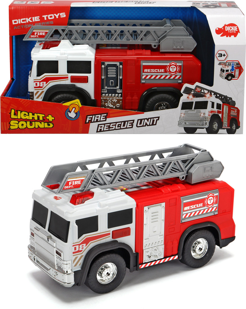 Dickie toys fire engine push shop and play