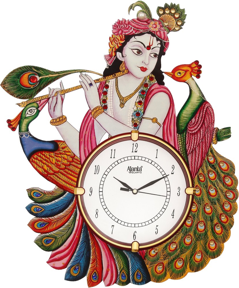 AJANTA Analog 38 cm X 30.48 cm Wall Clock Price in India - Buy AJANTA  Analog 38 cm X 30.48 cm Wall Clock online at